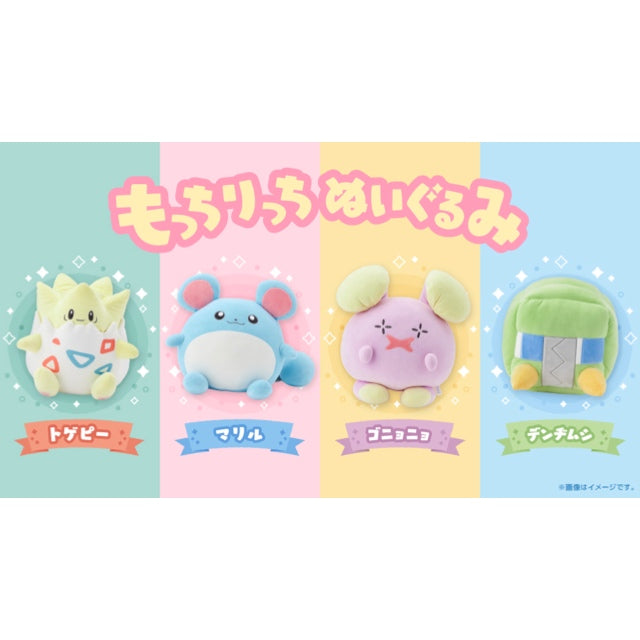 Pokemon Mocchiritchi BIG Mochi Plush (March 2024 Release)