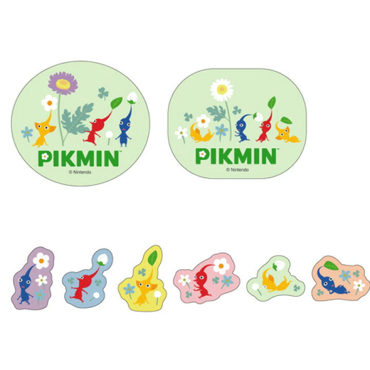 Nintendo Pikmin Piece Seal With Case (8 Designs/30 Pieces)