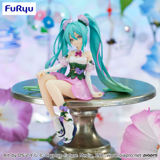 Hatsune Miku Noodle Stopper Flower Fairy Morning Glory Pink Ver. Figure