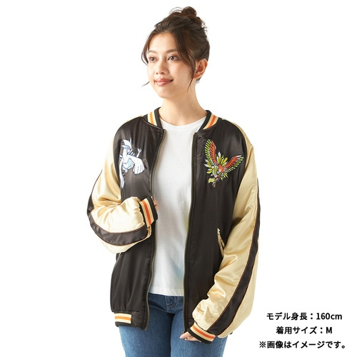 Pokemon Gold and Silver Ho-Oh Sakujan (Embroidered Souvenir Jacket)