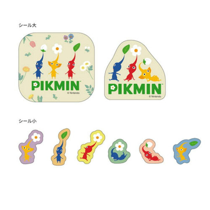 Nintendo Pikmin Piece Seal With Case (8 Designs/30 Pieces)