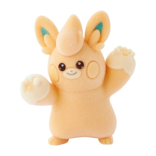 Pokemon Pamo No Mure (A Pack of Pawmi) Fluffy Doll