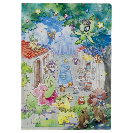 Pokemon Center Nagoya Celebis Celebration A4 Clear File