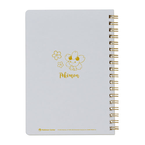 Pokemon Pikachu Cherry Blossom B6 Spiral Notebook