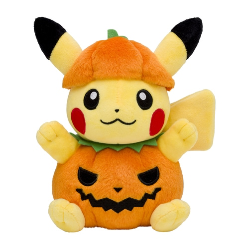 Pokemon Halloween Pumpkin Pikachu Plush