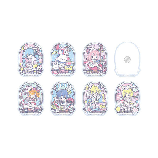 Hatsune Miku Snow Miku Sky Town Fujinoki Tomoko Trading Acrylic Magnet