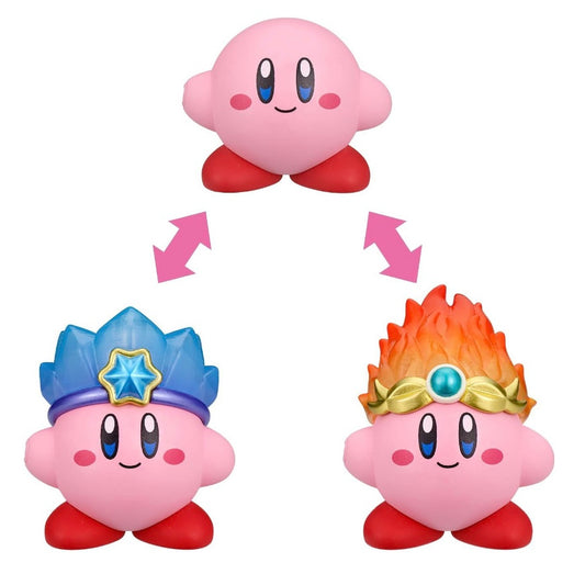 Kirby Change! Copy Ability Ice & Fire Figure