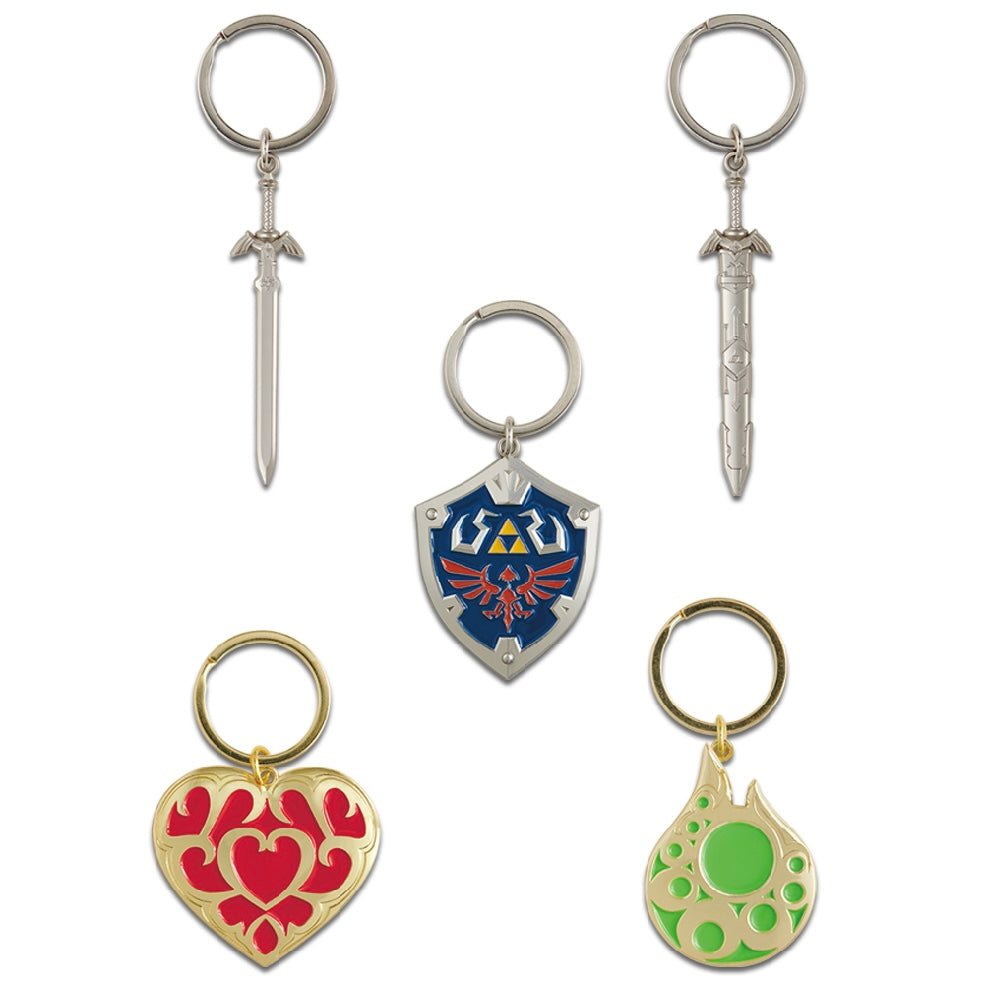 Nintendo The Legend of Zelda Tears of The Kingdom Kuji (Prize G) Metal Keychain [BLIND]