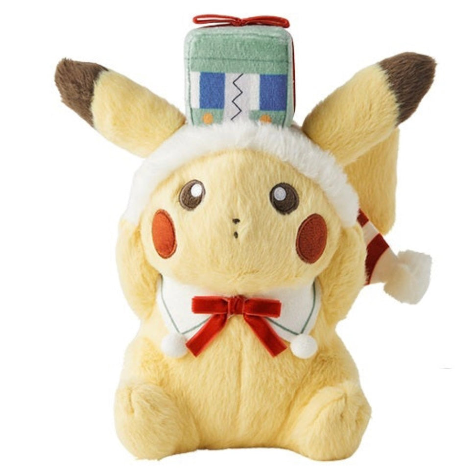 Pokemon Holiday Blessings Pikachu Plush