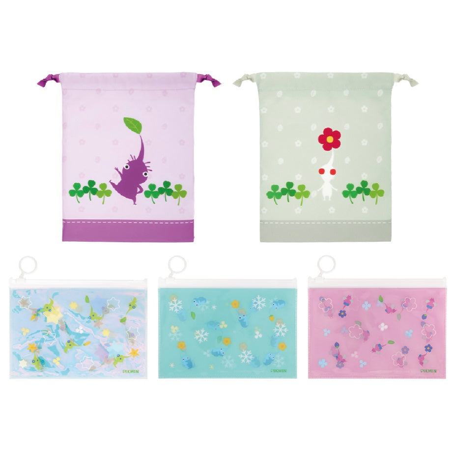 Pikmin Ichiban Kuji Zipper Bag to Carry with You