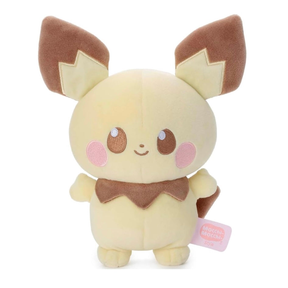 Pokemon PokePeace Mochi Mochi Style Pichu Plush