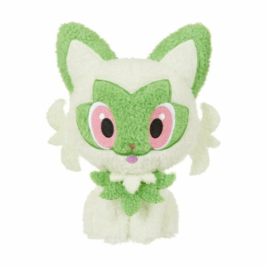 Pokemon Sekiguchi MokoMoko Puchi Plush Sprigatito