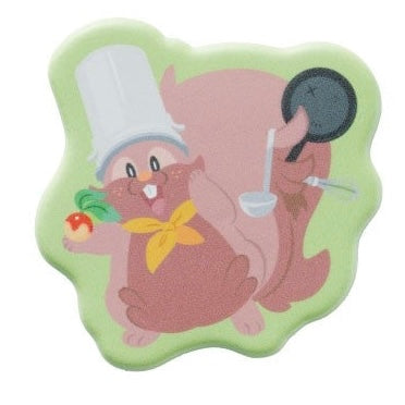 Pokopia Chef Greedent Puffy Sticker