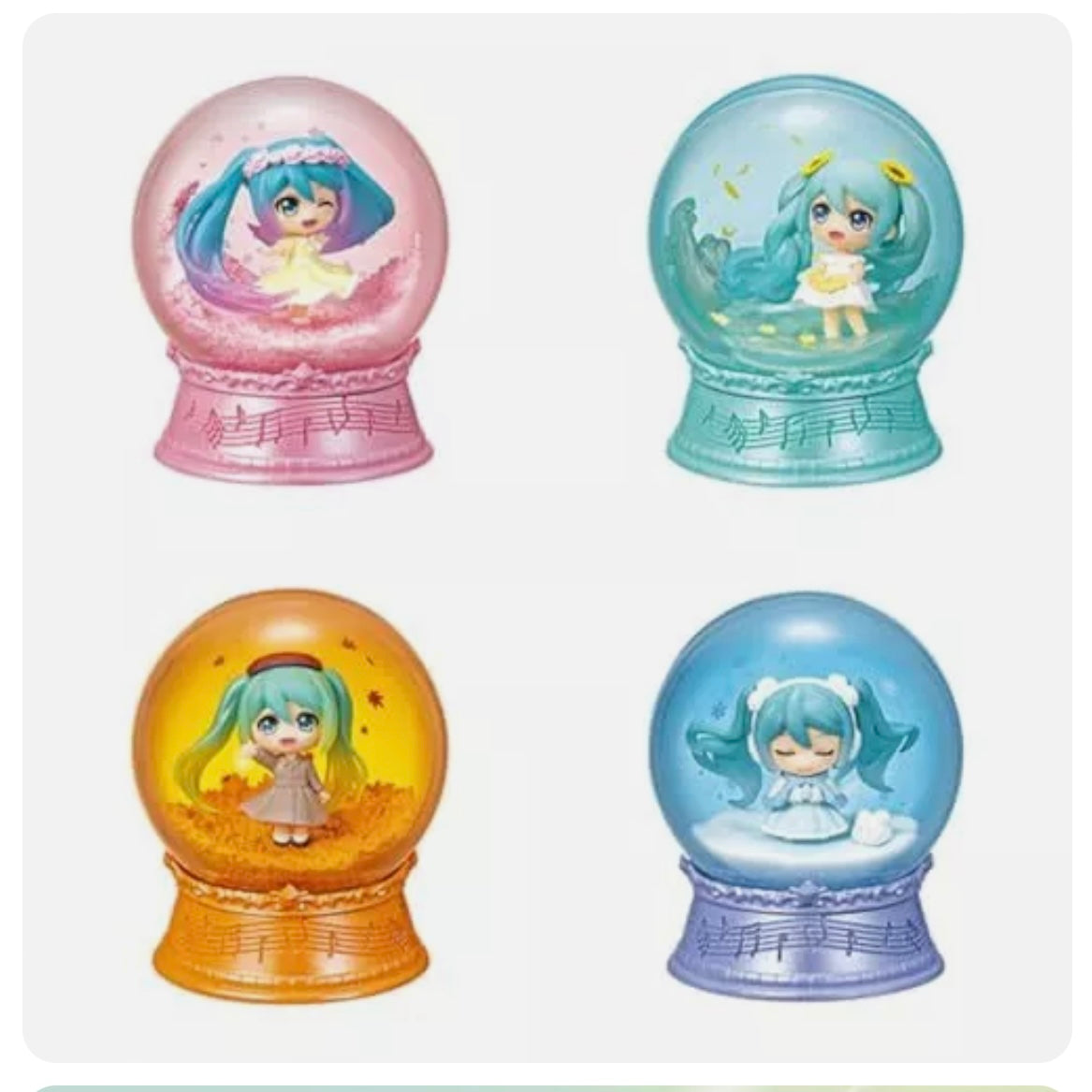 Hatsune Miku Scenery Dome Figure BLIND