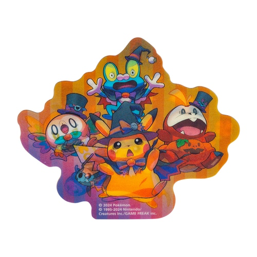 Pokemon Halloween Trick or Trick Changing Sticker