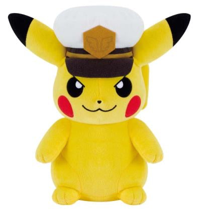 Pokemon Mecha Mofugutto Plush Captain Pikachu