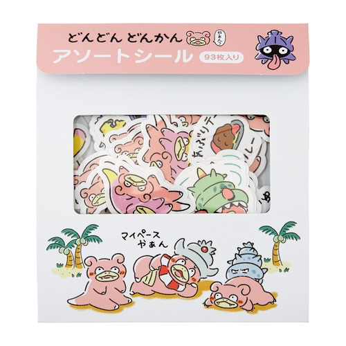 Pokemon Dondon Donkan Yan Assorted Stickers