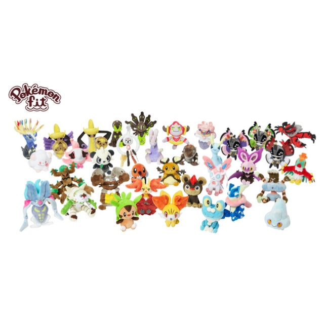 Pokemon FIT Gen 6 Plush