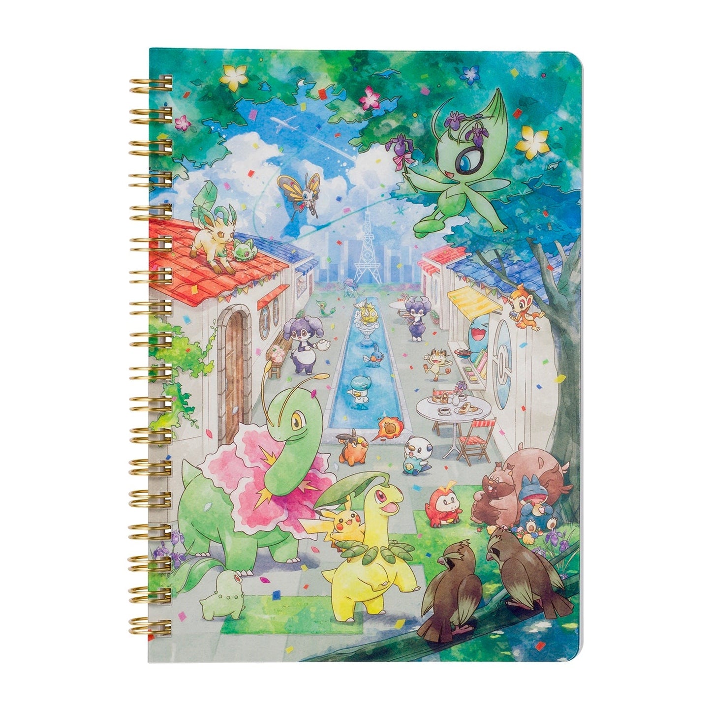 Pokemon Center Nagoya Celebis Celebration B6 Ring Notebook