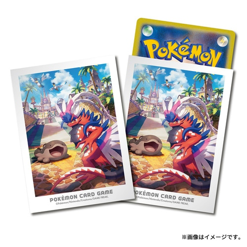 Pokemon Card Game Sleeves Paldea Adventures Koraidon & Clodsire