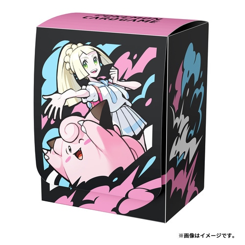 Pokemon Lillie & Clefairy Card Game Deck Case