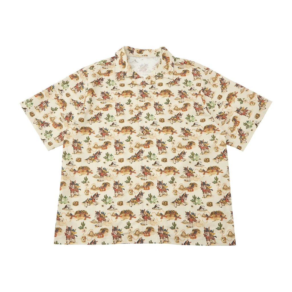 Pokemon Run Run! Desert Short-Sleeved Shirt