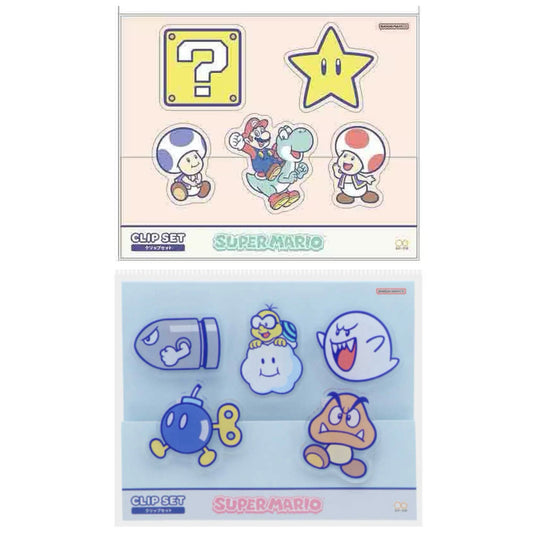 Super Mario Limited Acrylic Clip Set of 5