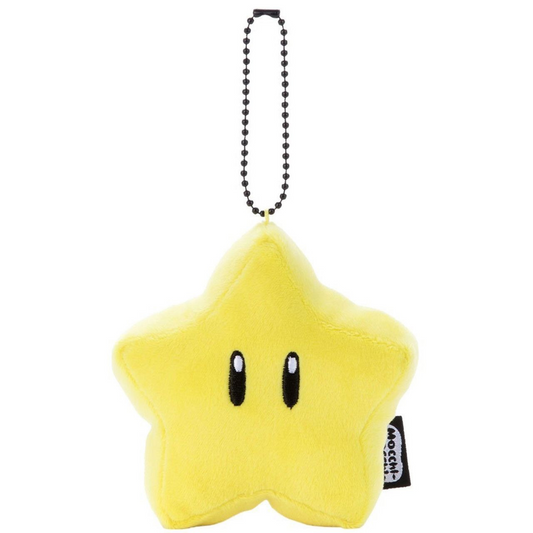 Nintendo Mario Kart Mocchi Mocchi Mascot Keychain Plush - Super Star