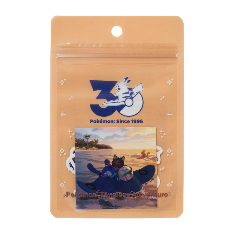 Pokemon Timeless Adventure Alola Sticker Set