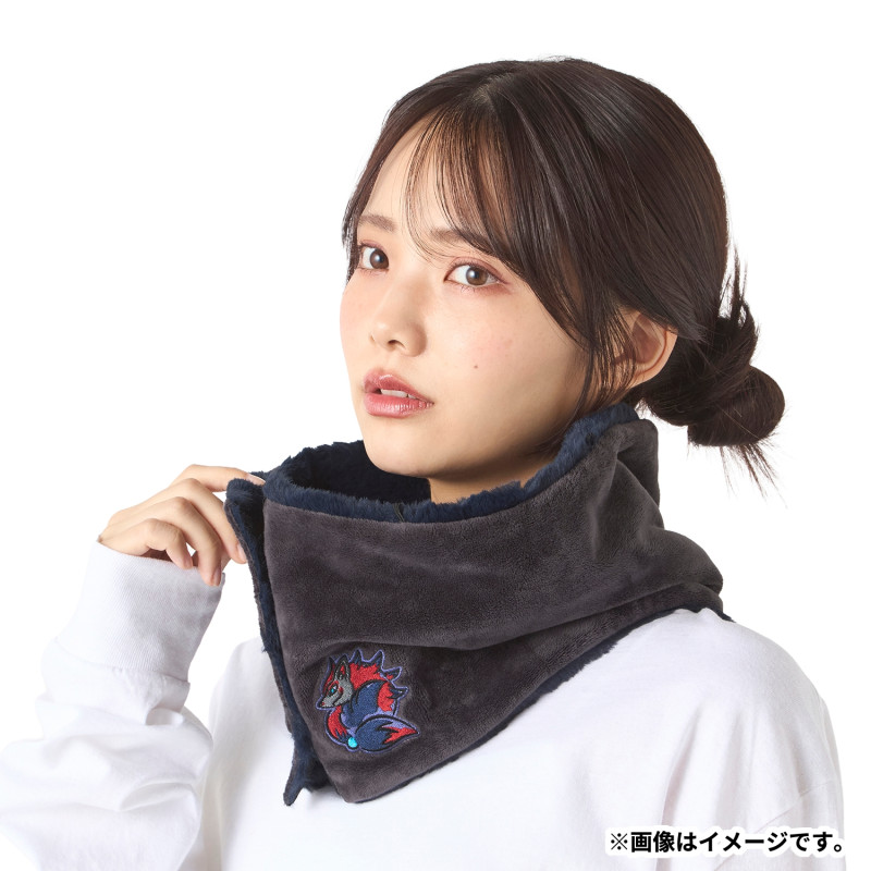 Pokemon Zorua & Zoroark Hooded Reversible Neck Warmer