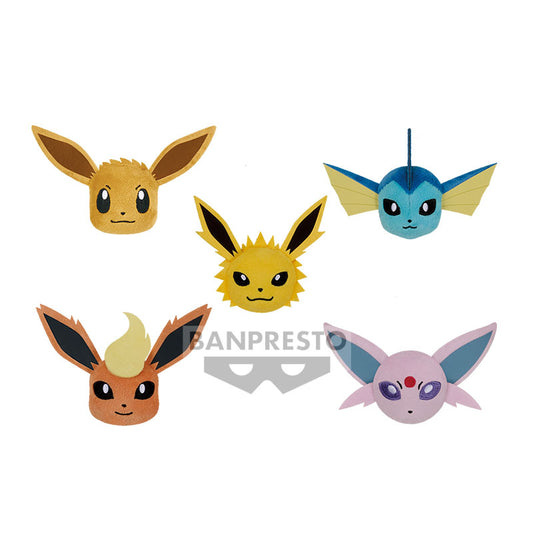 Pokemon Eevee and Friends Face Mascots