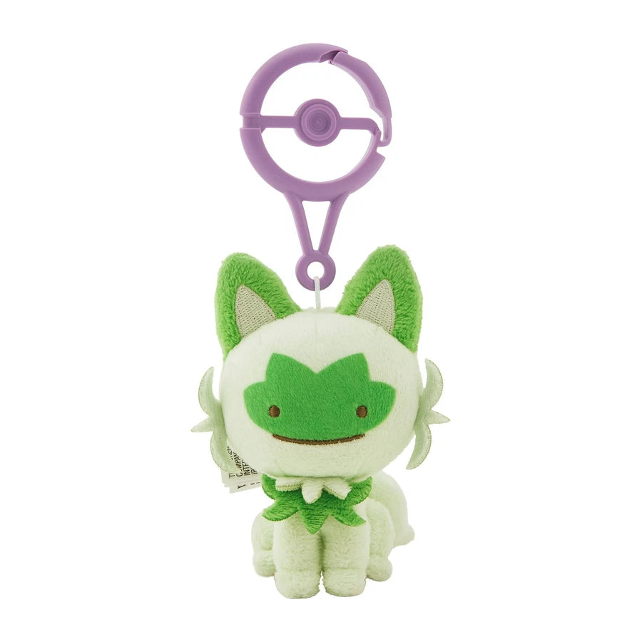 Pokemon Transformation! Ditto as Sprigatito Mascot Keychain