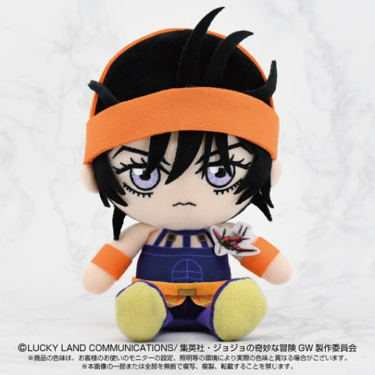 JoJo's Bizarre Adventure Chibi Plush Narancia Ghirga & As