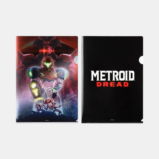 Nintendo Set of 2 Metroid Dread Clear File Set