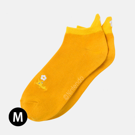 Nintendo Pikmin Ankle Socks Yellow