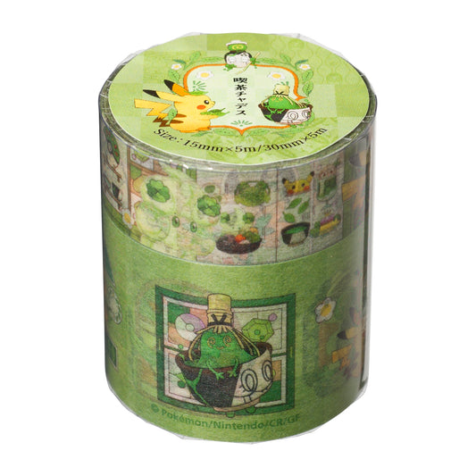 Pokemon Center Tea House Set of 2 Washi Tapes