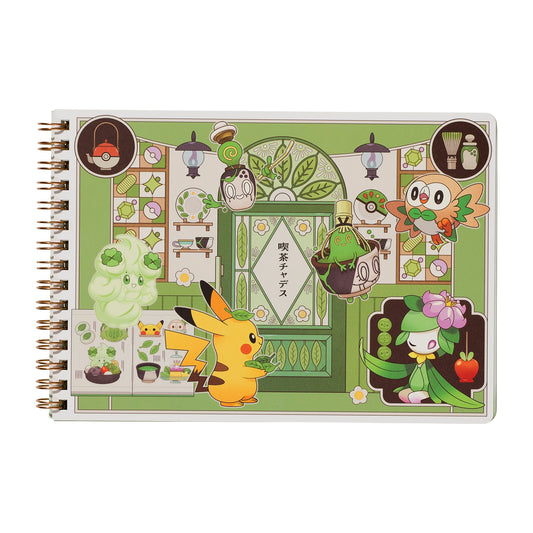 Pokemon Center Tea House A5 Ring Notebook