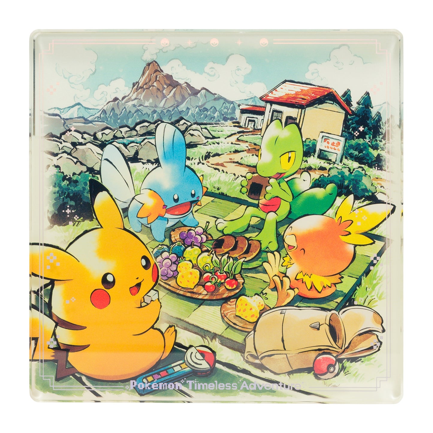 Pokemon Timeless Adventure Hoenn Acrylic Block