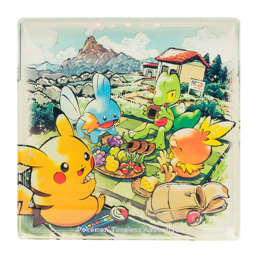 Pokemon Timeless Adventure Hoenn Acrylic Block