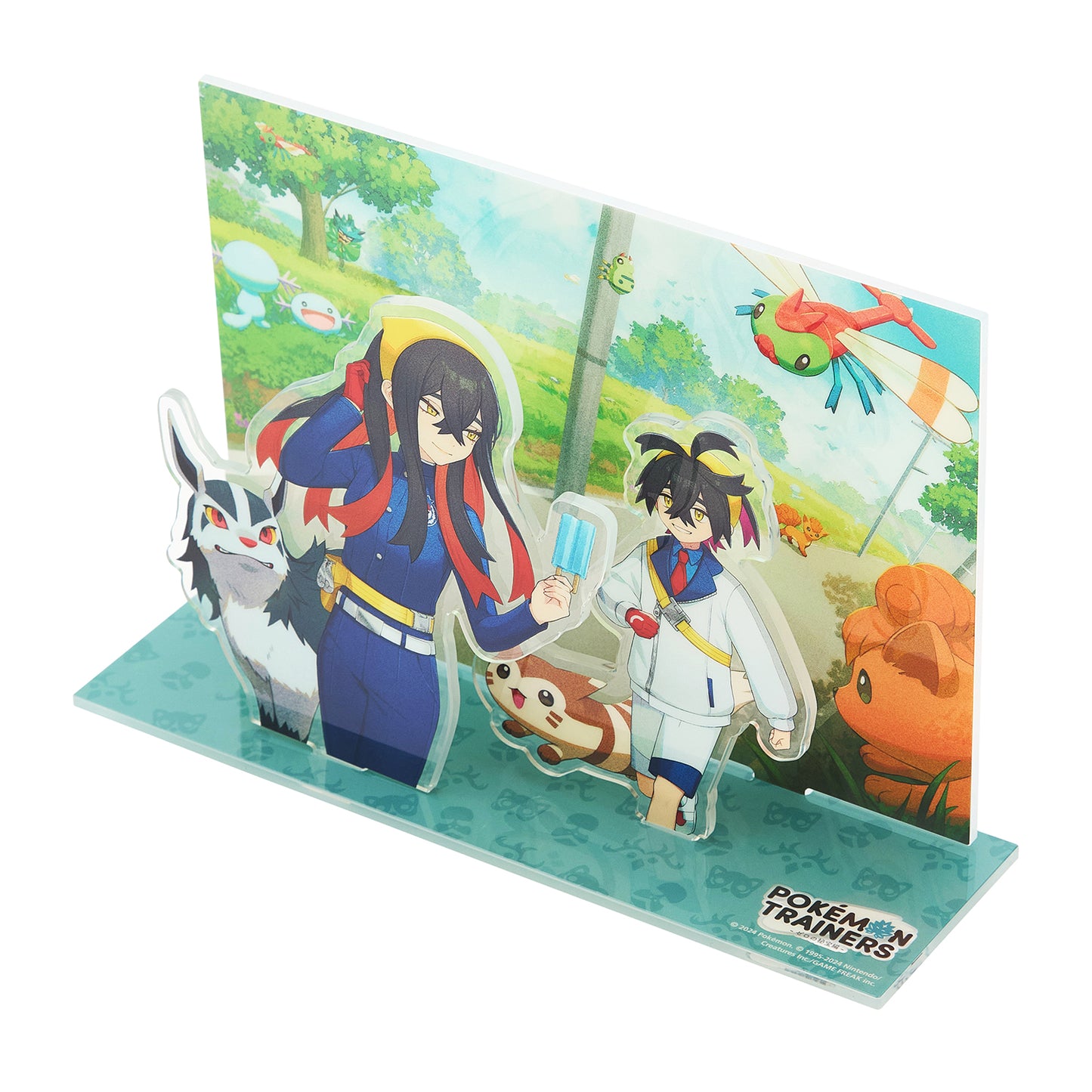 Pokemon TRAINERS Hidden Treasure of Area Zero Diorama Acrylic Stand