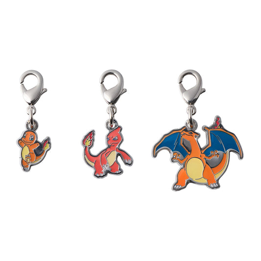 Pokemon National Pokedex Metal Charms 4 Charmander Line