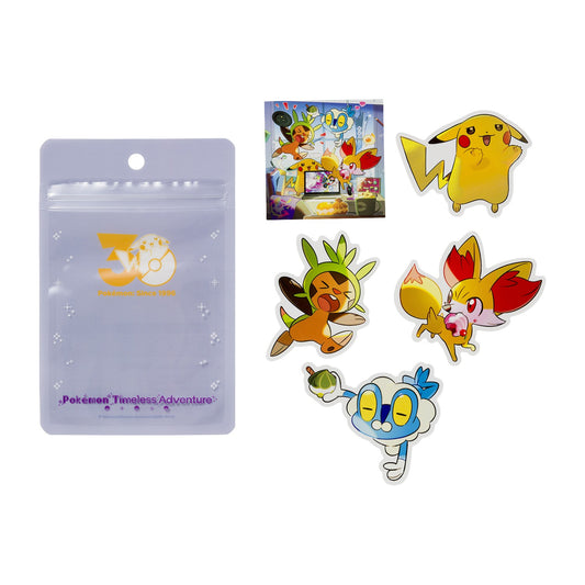 Pokemon Timeless Adventure Kalos Sticker Set