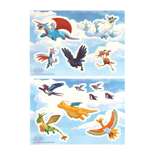 Pokemon Soaring Dreams Window Sticker