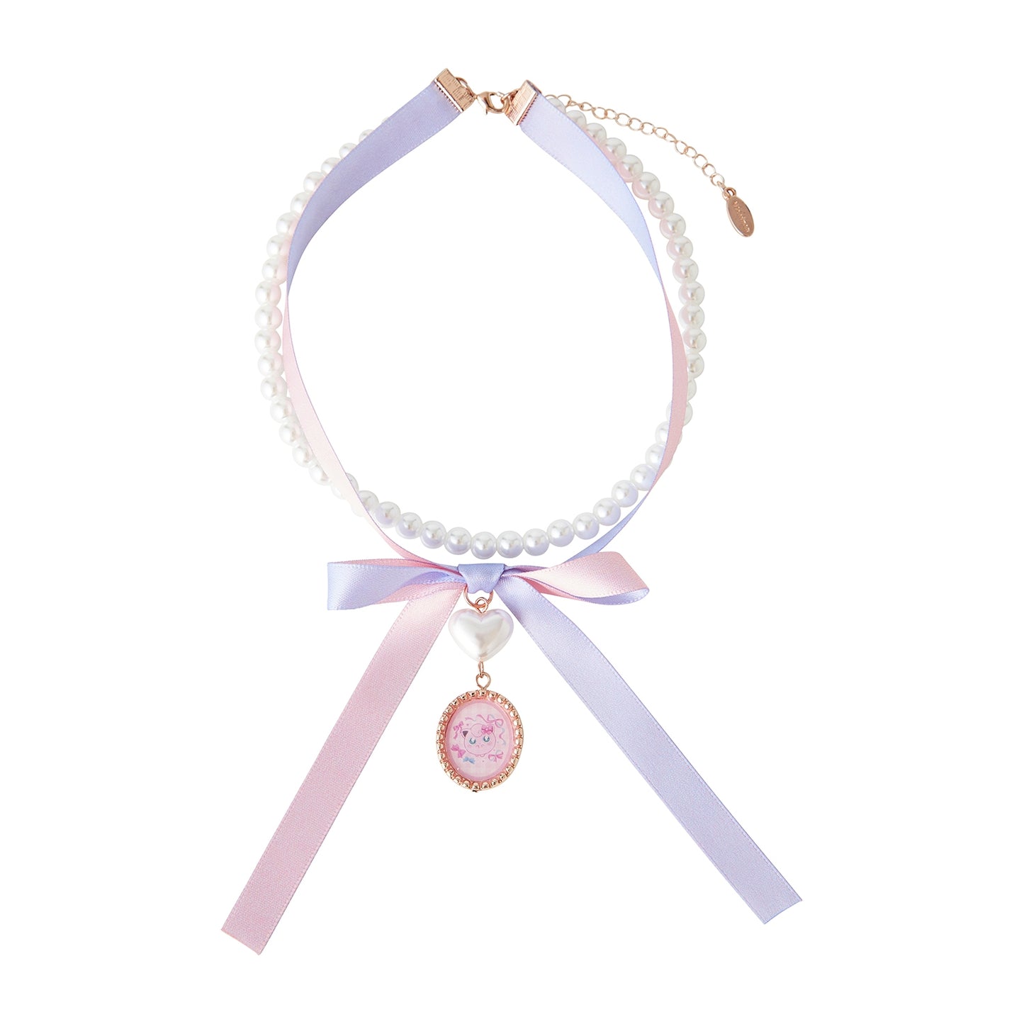 Pokemon Don't Attack Me Reversible Double Choker (Jigglypuff)