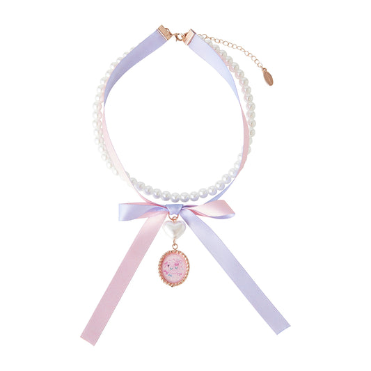 Pokemon Don't Attack Me Reversible Double Choker (Jigglypuff)