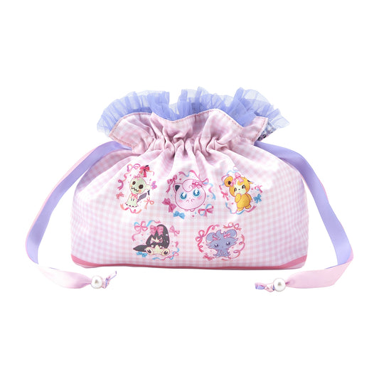 Pokemon Don't Attack Me Reversible Drawstring Pouch