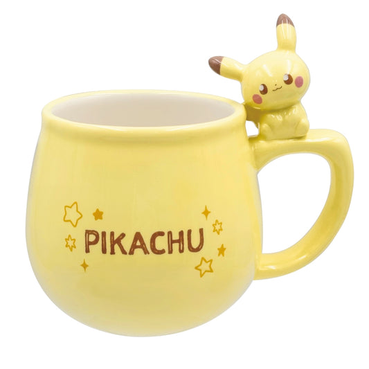 Pokemon Poke Peace Pikachu Mug with Figure