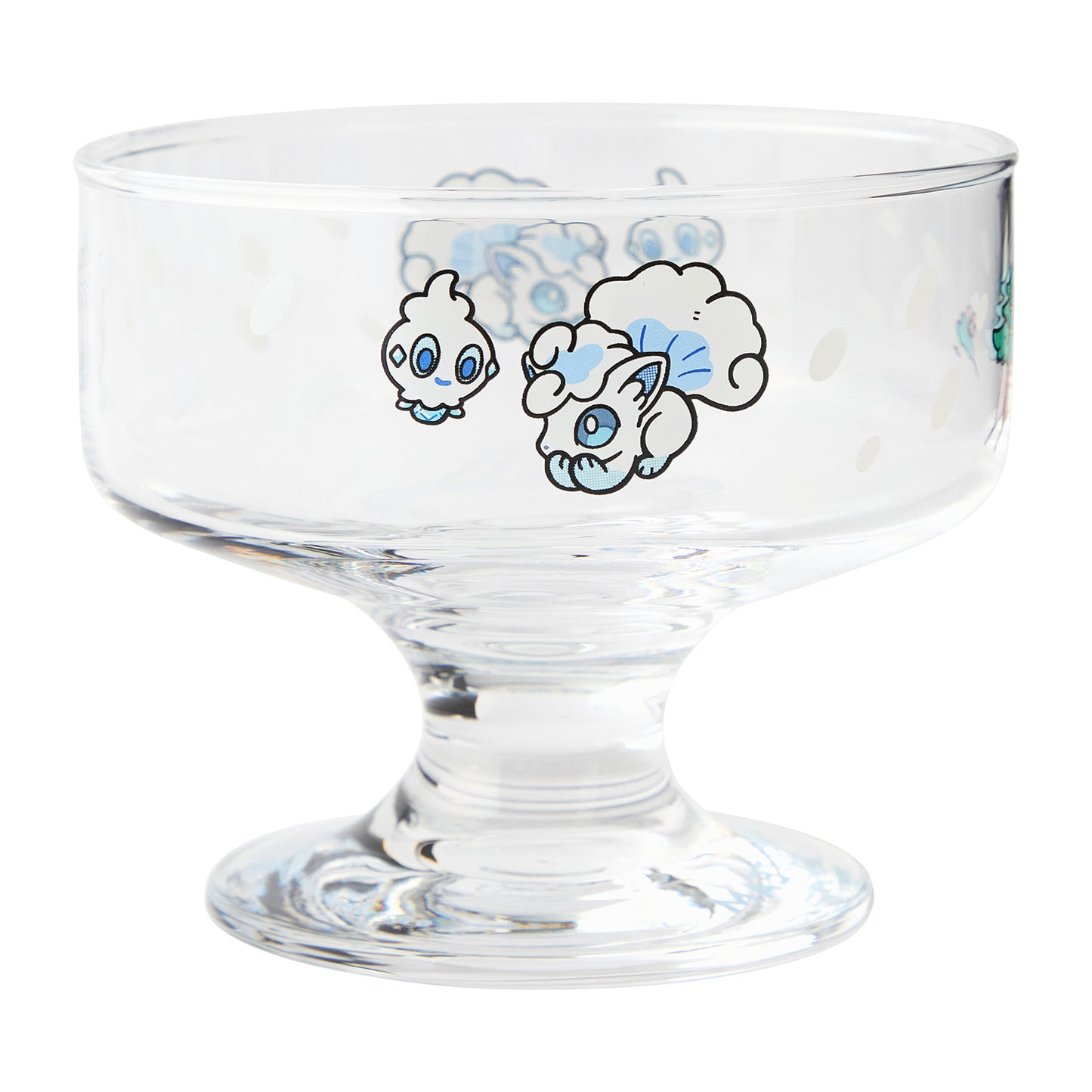 Pokemon Otenki Team Dessert Glass Snowflake