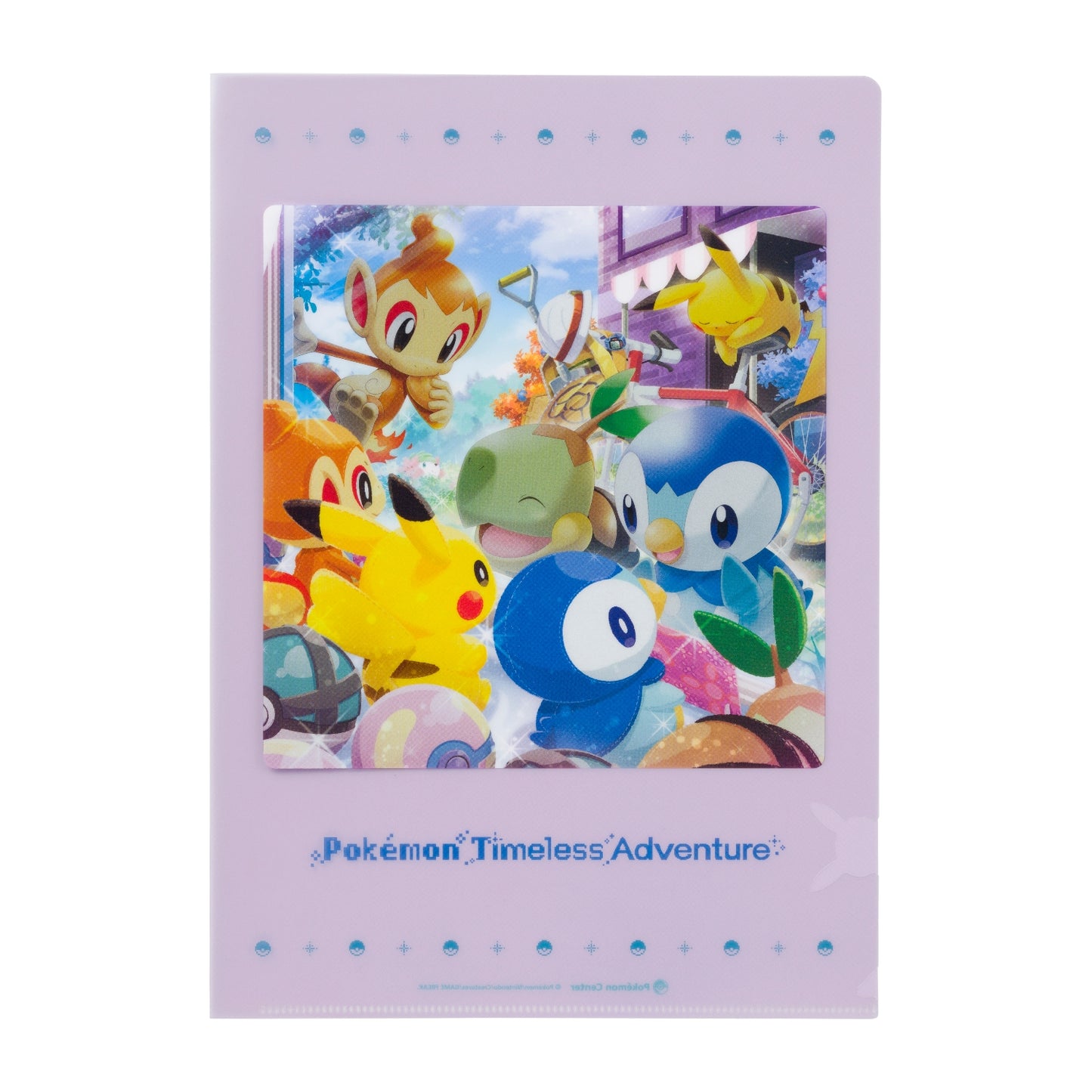 Pokemon Timeless Adventure Sinnoh A4 Clear File