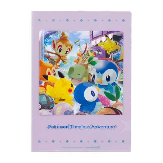 Pokemon Timeless Adventure Sinnoh A4 Clear File
